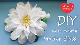 Kanzashi lotus master class