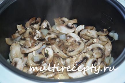 Картопля з грибами в мультиварці на пару рецепт з фото