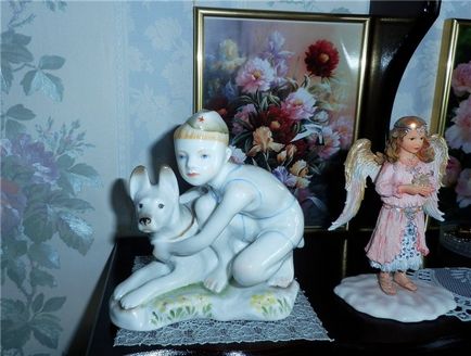 Gyűjtés porcelán figura a szovjet múlt