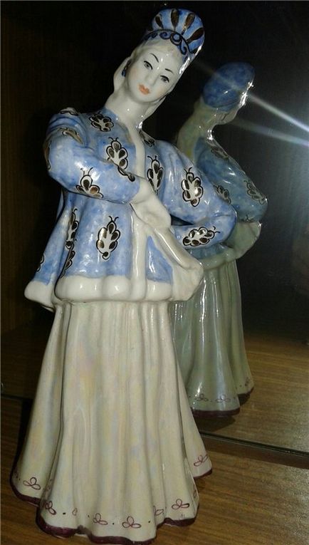 Colecția de figurine de porțelan din trecutul sovietic