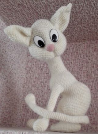 Cat Secret - tricotat pentru hamsteri