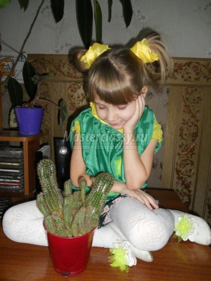 Costume - kaktusz - lányok (jelmez) Costume - kaktusz - lányoknak