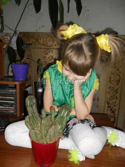 Costum - cactus - pentru fete