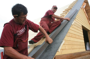 Козирок на дах будинку різновиди покрівельних конструкцій