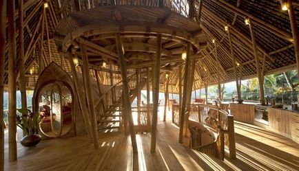 Гарні будинки з бамбука рай на землі (фото), будинок мрії