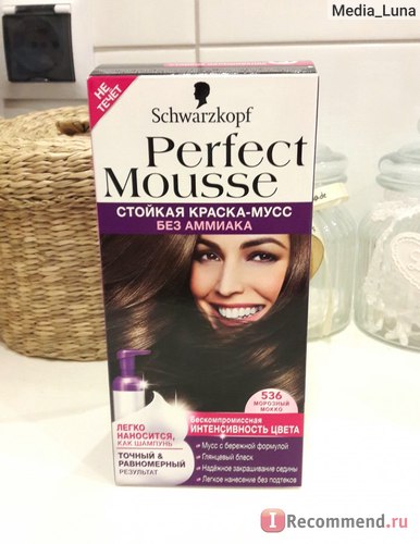 Culoarea parului schwarzkopf perfuzie mousse - 