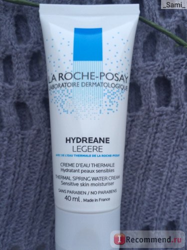 Cream la Roche Posay hydreane Legere hidratáló érzékeny bőrre - „hidratáló