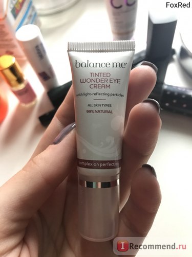 Eye Cream egyensúly me alakformálás - „száz szem krémet kell venni, vagy sem polnorazmerku„vélemény