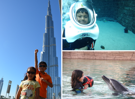Unde să mergeți cu copiii în Dubai - toate despre distracțiile cele mai interesante pentru copii
