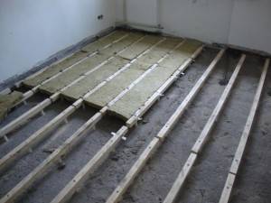 Лаги для підлоги - як їх вибрати, і на що звернути увагу при установці