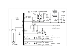 Amplificator de luminã pentru începători pe lampa 6f3p