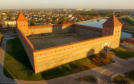 Castelul Lida din Belarus, istoria fotografiei castelului lui Gedemin în plumb