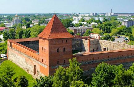 Castelul Lida din Belarus, istoria fotografiei castelului lui Gedemin în plumb