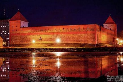 Castelul Lida din Belarus, istoria fotografiei castelului lui Gedemin în plumb