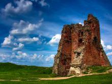 Castelul Lida din Belarus, istoria fotografiei castelului lui Gedemin în plumb