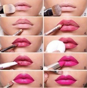 Lip makeup cum să creați o imagine naturală și la modă