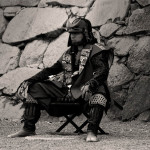 Masca istoriei samuraiului, vederi, fotografii