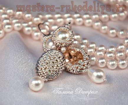 Maestru-clasa pe banda de prelucrare delicata de cristale de bijuterii și perle Swarovski