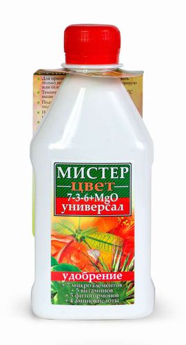 Mr szín - univerzális trágya a növények és hidrokultúrás vitaminokkal, aminosavakkal,