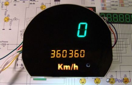 Багатофункціональний спідометр і лічильник пробігу (одометр) на pic16f873a - авто & amp; мото - radio-bes