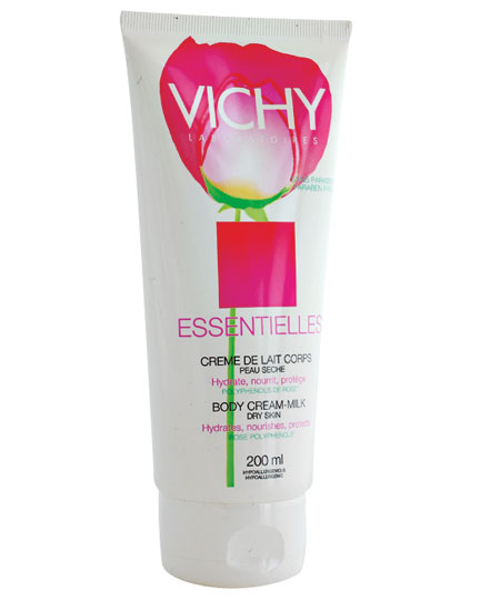 Молочко для тіла essentielles creme de lait corps від vichy - відгуки, фото і ціна