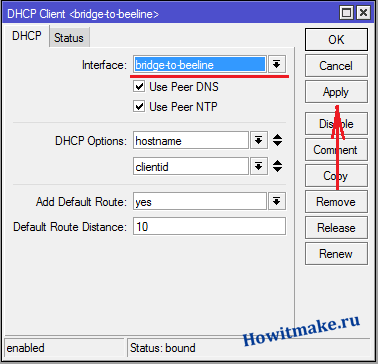 Configurarea iptv la mikrotik (iptv mikrotik beeline)