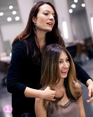 Новий спосіб здорового фарбування волосся урок колориста Єви скривився (l or - # 233; al professionnel)