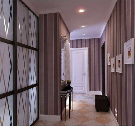 Шпалери в передпокій в квартирі фото 2017 для коридору, дизайн, сучасні ідеї інтер'єрів, модні,
