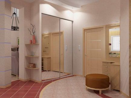 Tapet în holul din apartament fotografie 2017 pentru coridor, design, idei interioare moderne, trendy,