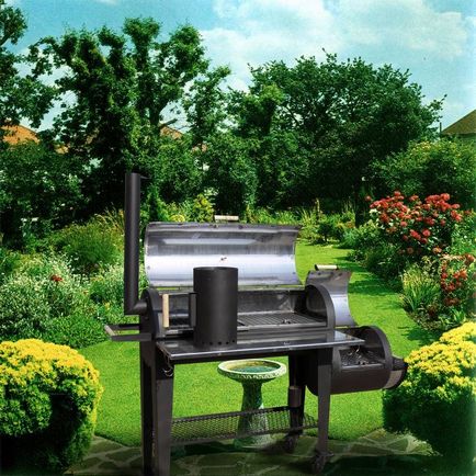 Átvizsgálását és barbecue grill, hogy