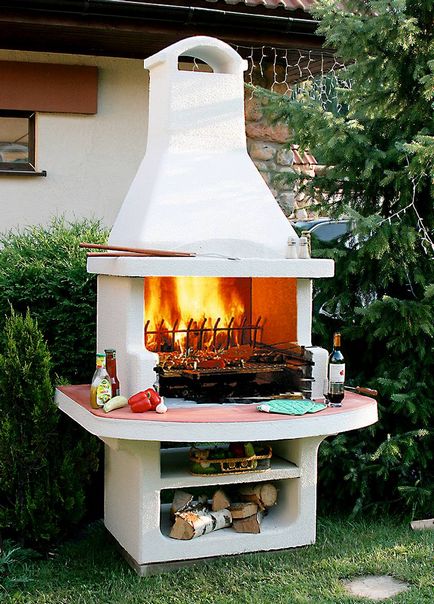 Átvizsgálását és barbecue grill, hogy