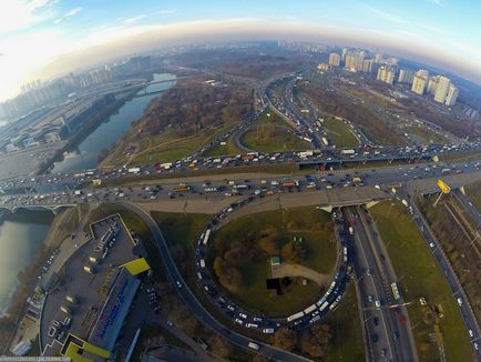 Оглядовий фоторепортаж будівництва нових розв'язок на МКАД - автокадабра