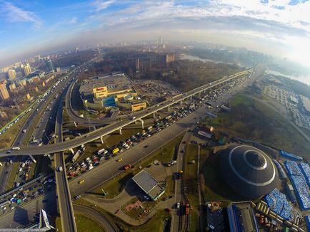 Оглядовий фоторепортаж будівництва нових розв'язок на МКАД - автокадабра