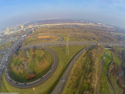 Оглядовий фоторепортаж будівництва нових розв'язок на МКАД - автокадабра