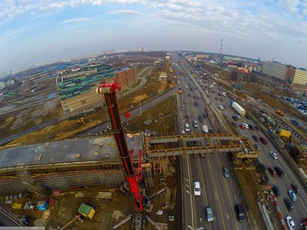 Оглядовий фоторепортаж будівництва нових розв'язок на МКАД - автокадабра