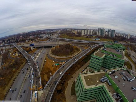 Оглядовий фоторепортаж будівництва нових розв'язок на МКАД - автокадабра