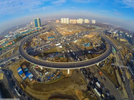 Оглядовий фоторепортаж будівництва нових розв'язок на МКАД - автокадабра