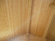 Finisarea cabinelor din lemn din padurea meshchera