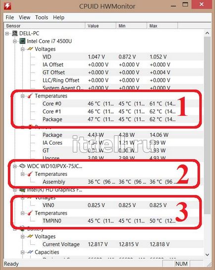 Falling laptop CPU órajel Dell Inspiron 5737