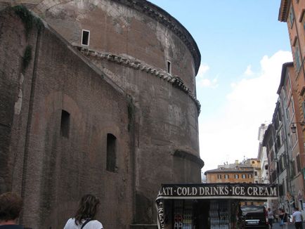 Római Pantheon - a templom az istenek a rotunda terület