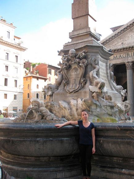 Római Pantheon - a templom az istenek a rotunda terület