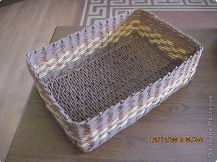 Плетіння дна з газет майстер-клас виготовлення квадратної коробки від nila