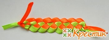 Плетіння з стрічок схеми плетіння для початківців з фото і відео