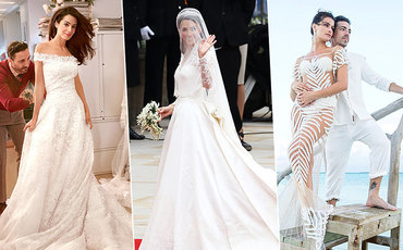 A végzés értelmében és a saját szekrény 8 legszebb esküvői ruhák csillagok, graziamagazine Journal