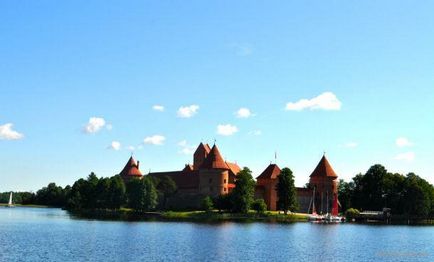 Az út Vilnius és Trakai túra Trakai vár