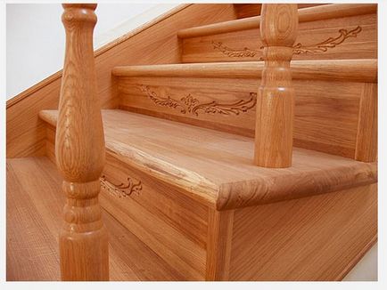 Pictarea unei scări de lemn decât și a modului de a decora corespunzător (instrucțiuni, fotografii și video)