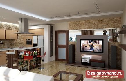 Sala de intrare - fotografie și design de bucătărie