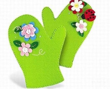 Potholder Konyhai kezével (a) Potholder Konyhai kezével