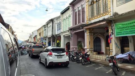 Orașul Phuket - un oraș cu arhitectură sălbatică pentru insula tropicală