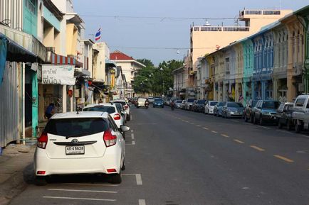 Phuket Town - a történelmi központjában, a sziget